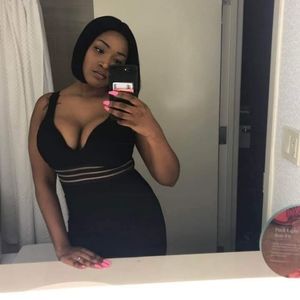 Stretchy Black Mini Dress